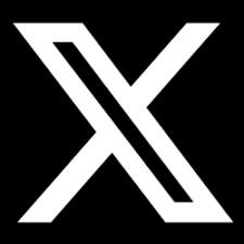 TWITTER X LOGO WHITE