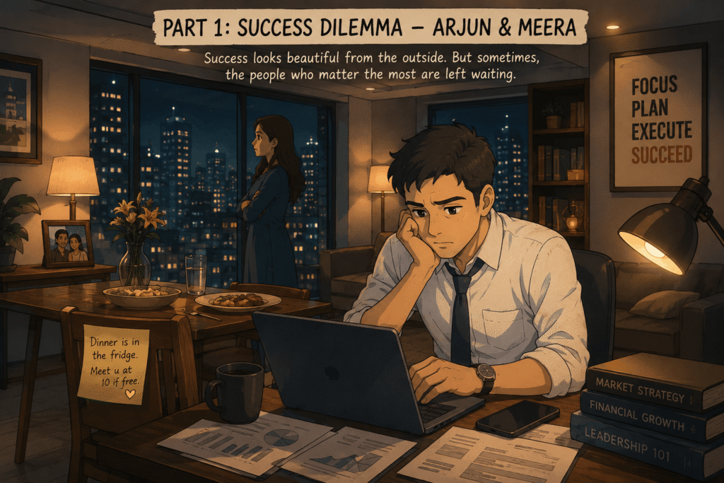 Money and Relationships: The Success Dilemma of Arjun and Meera